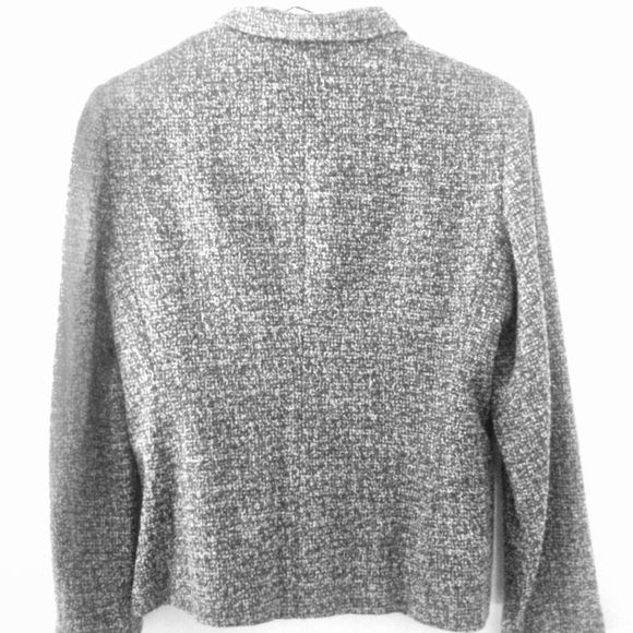 JONES NEW YORK Vintage Oversized Wool Tweed Blazer - Picture 2 of 6